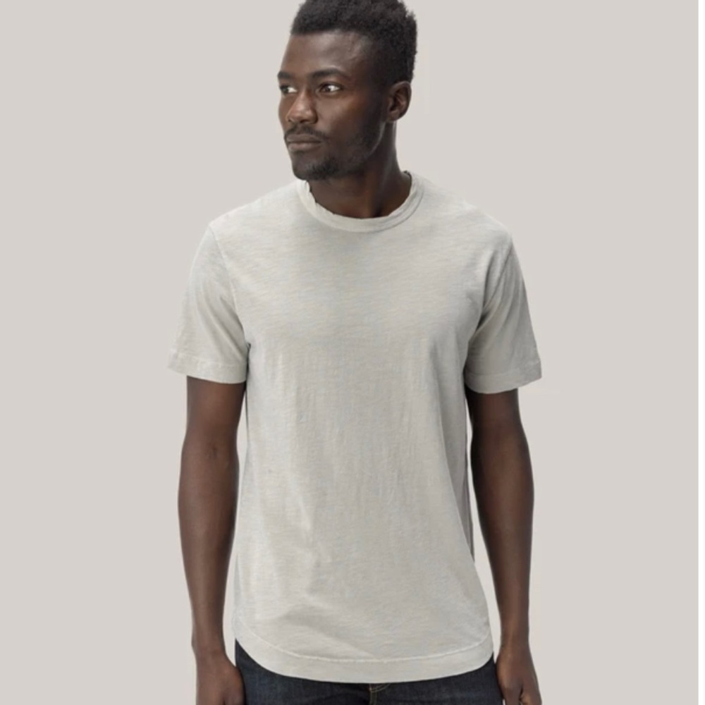 Buck Mason Light Gray Short Sleeve Tee